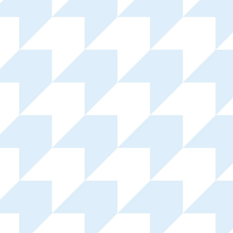 Subtle white arrow pattern over light blue