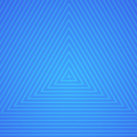 embedded triangles blue background