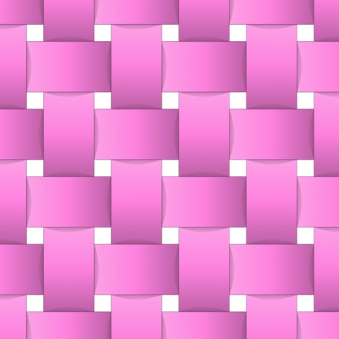 pink wicker pattern