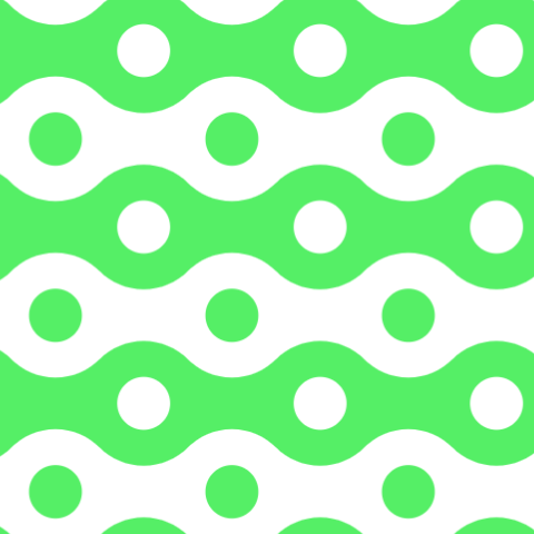 green abstract vector chain over white pattern