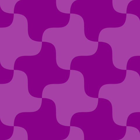 purple propeller shape pattern