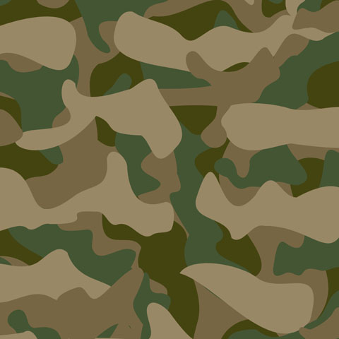 army-like camo pattern