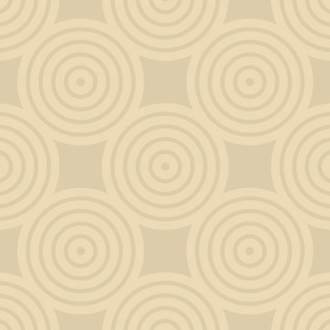 beige circles in circles pattern
