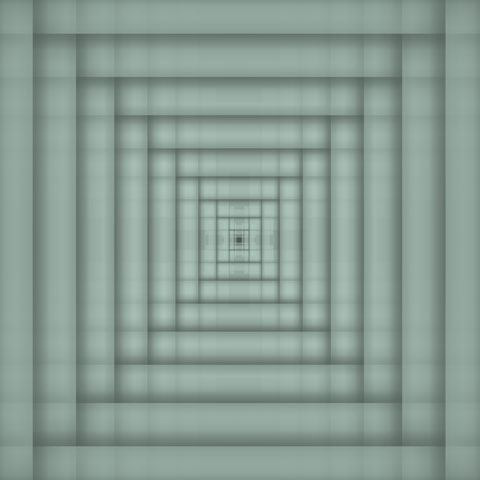 infinitely smaller square cutouts within square cutouts