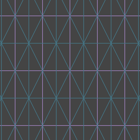 angled lines break up background into triangles