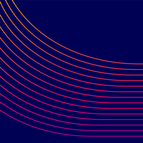gradient lines in unison bend