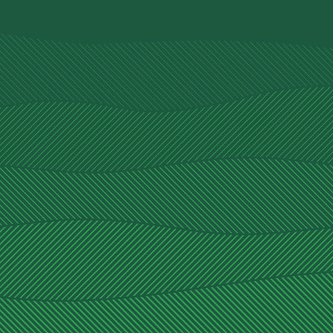 green stripes in stacked curved sections