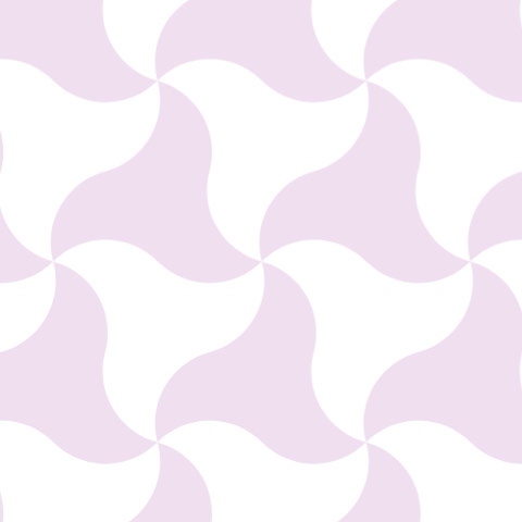 wavy triangle pattern in purple and white