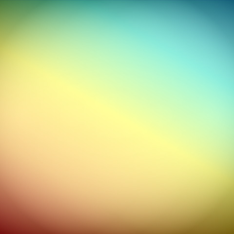 rainbow gradient with radial flares