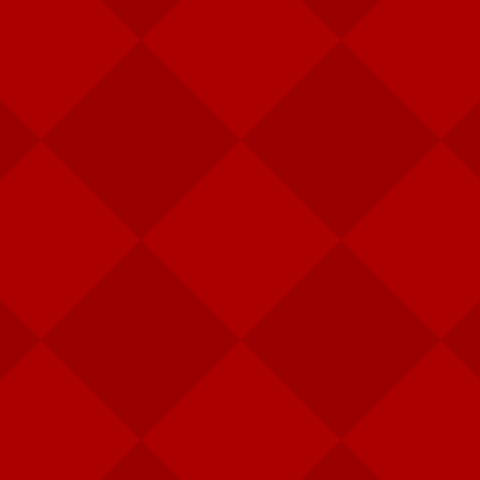 Red checker board pattern at 45 degree angle