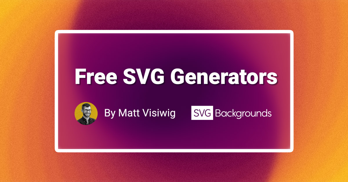 Discover our favorite free SVG generators on the web to handle the time-consuming task of creating patterns, textures, blobs, illustrations, and more.