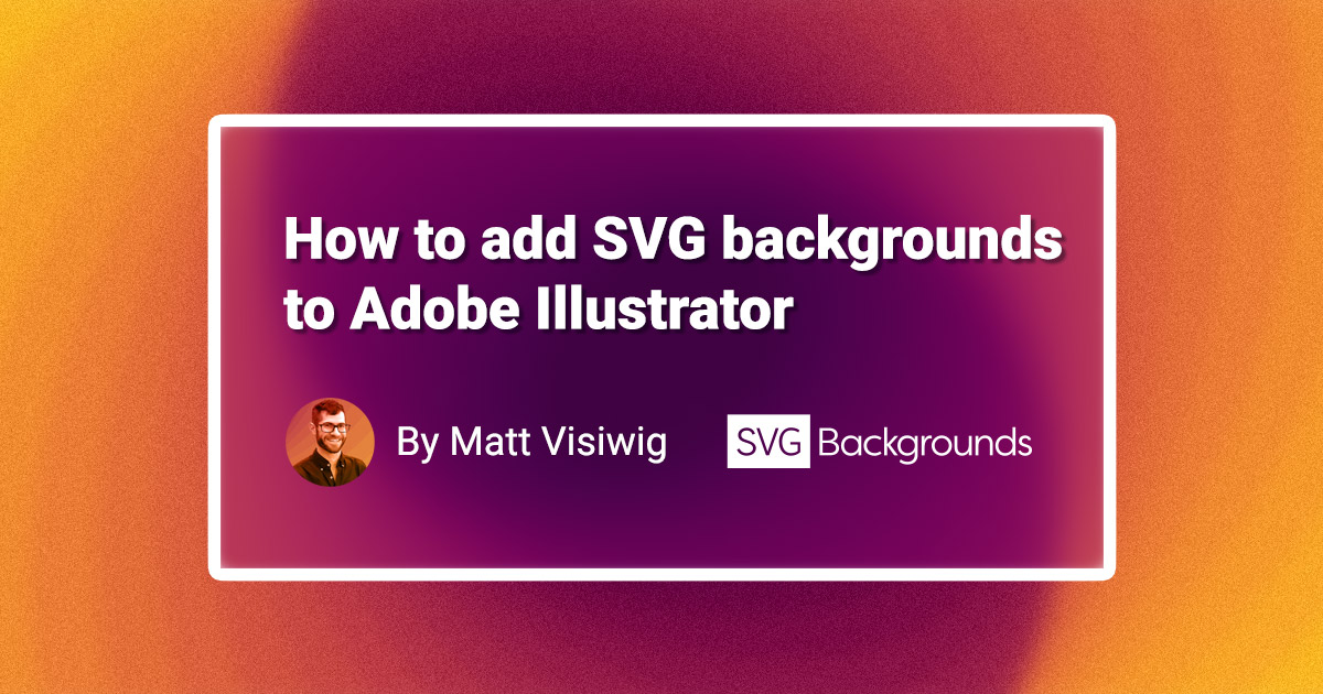 How do you import SVG into Adobe Illustrator? While you can open an SVG file in Illustrator, it is easier and faster to copy and paste the SVG code.