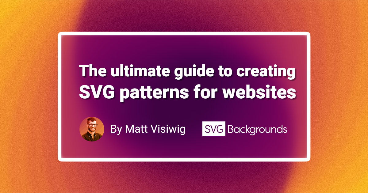Learn how to design SVG patterns by identifying patterns, making pattern tiles, designing and coding patterns, and applying patterns with CSS.