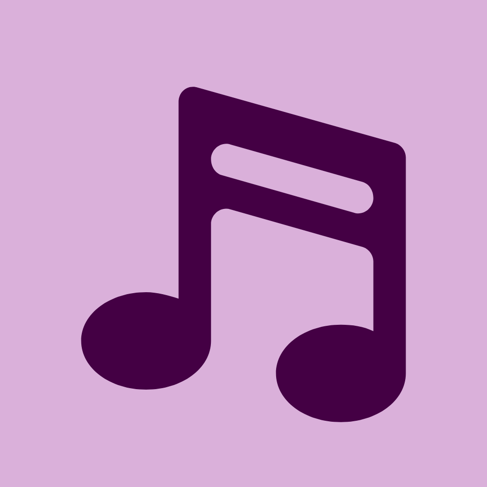 Musical note icon