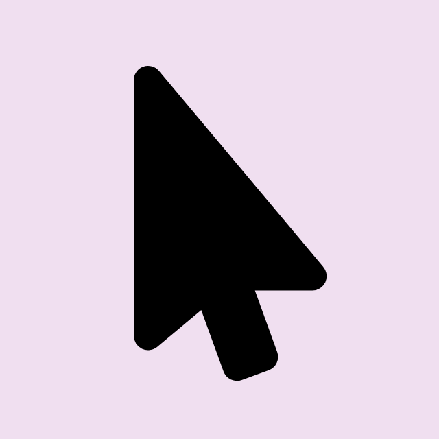 arrow cursor icon