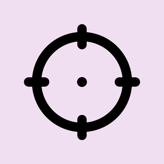 target and scope icon