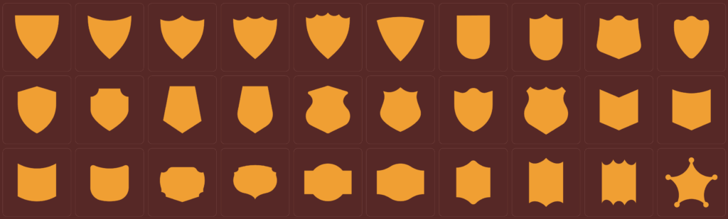 30 SVG Security Badges 